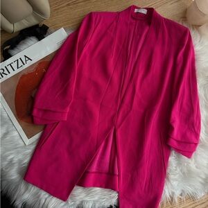 Aritzia Babaton Power Hip Blazer- pink